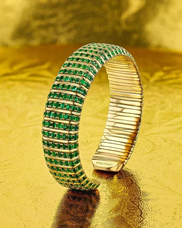 Emerald Sedimentary Bracelet